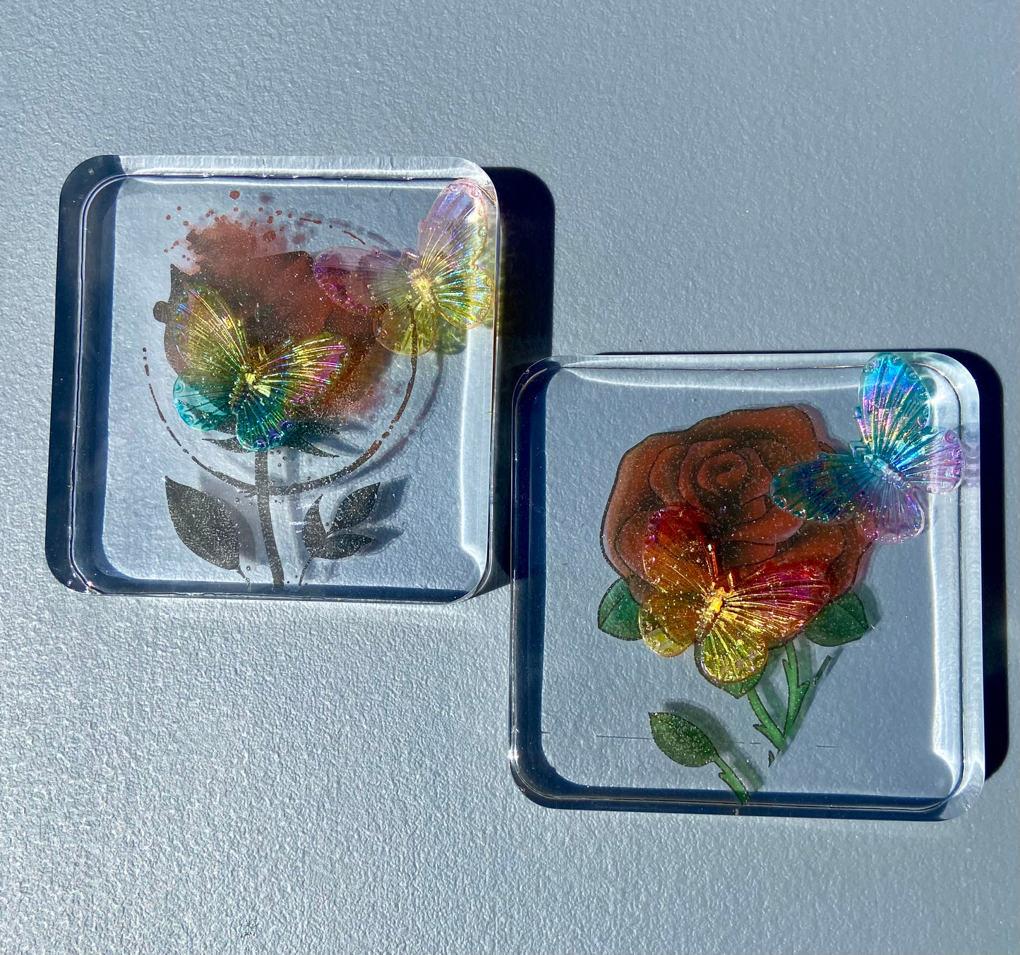 Resin Coaster Set
