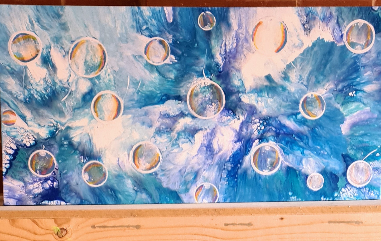 Painted canvas