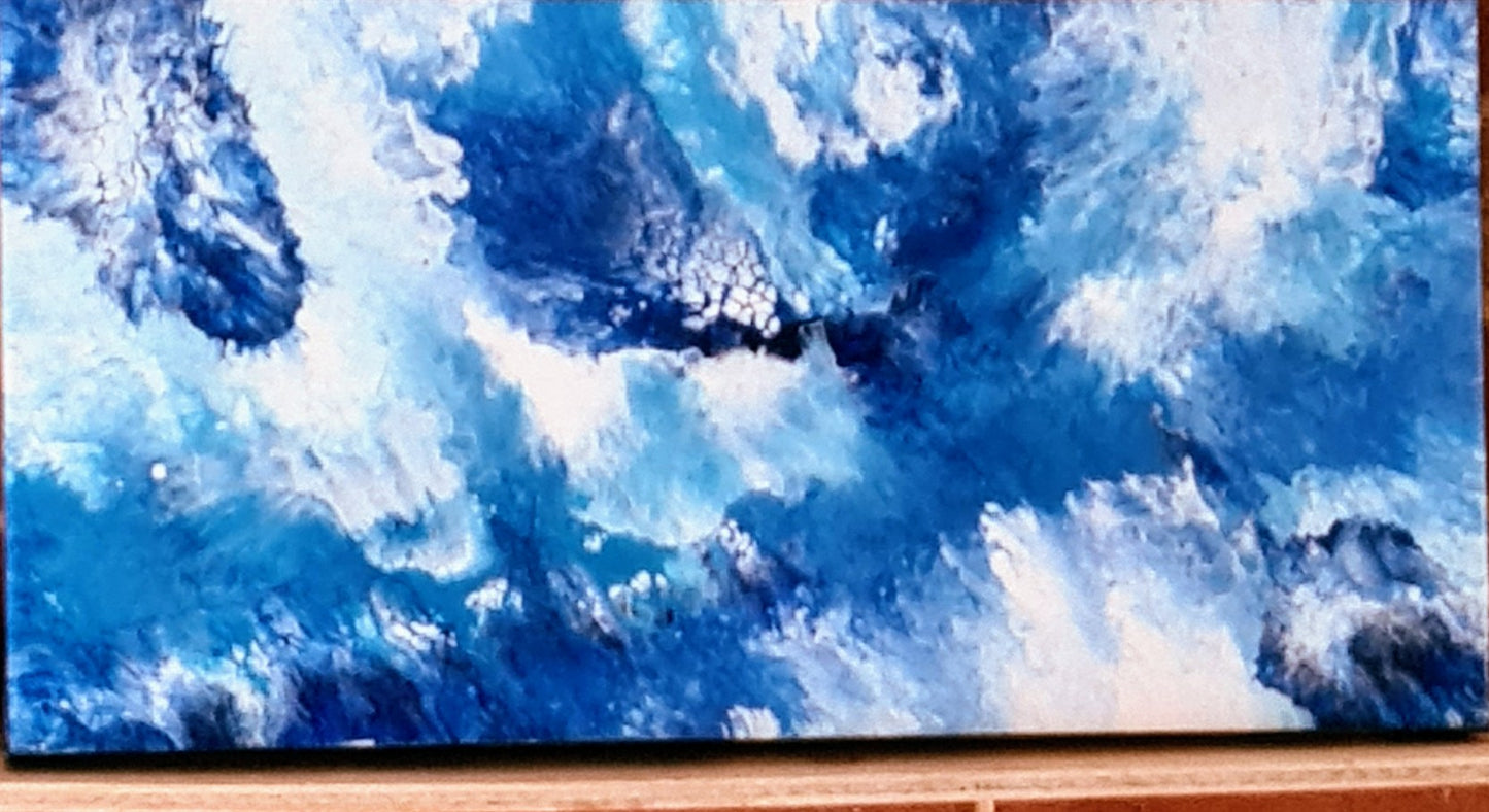 Painted canvas
