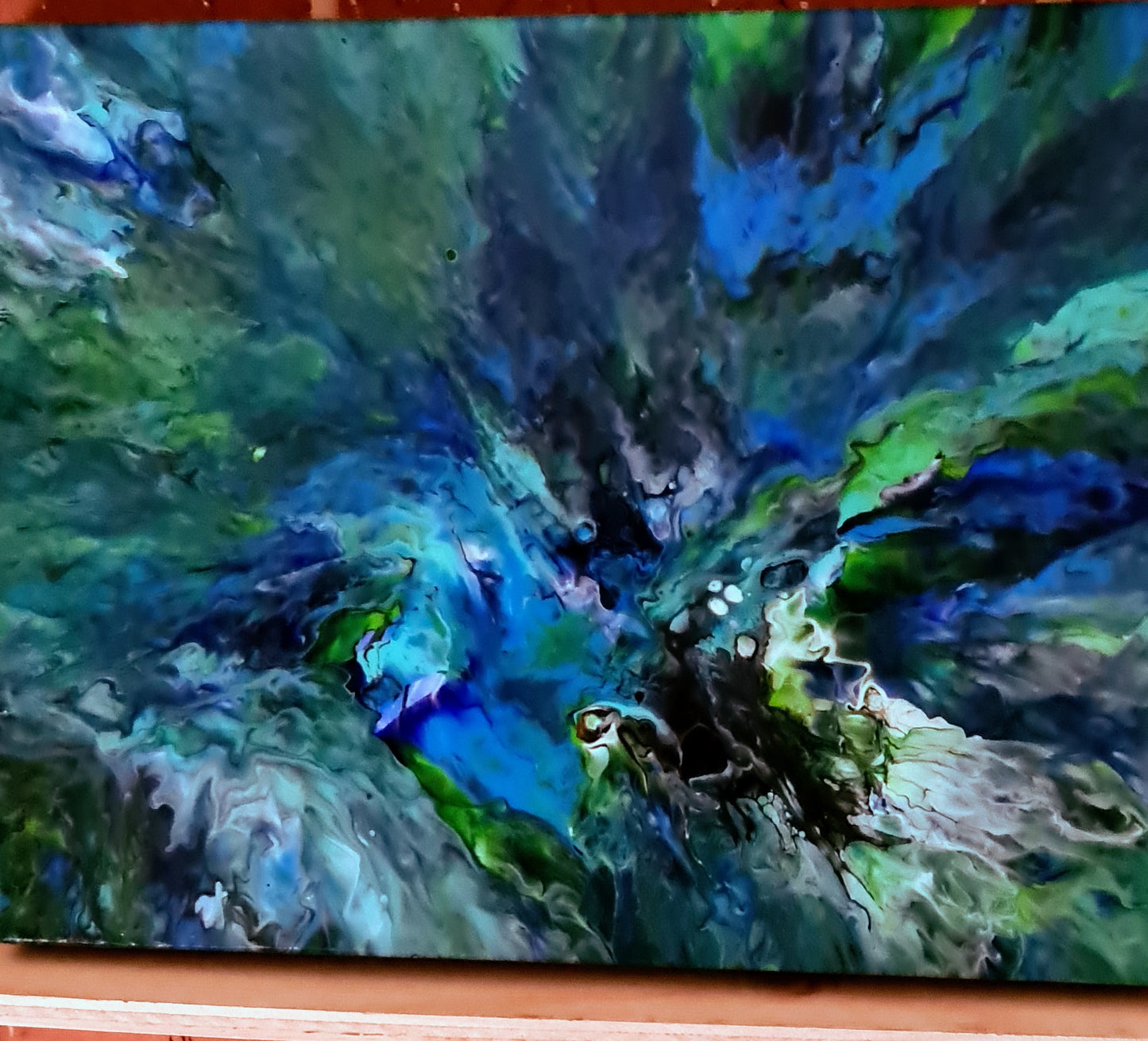 Painted canvas