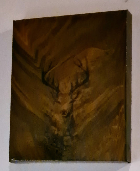 Painted canvas