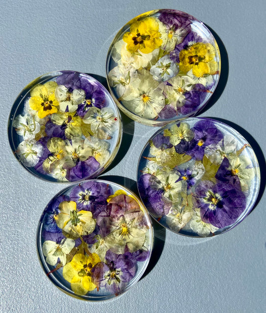 Resin Coaster Set